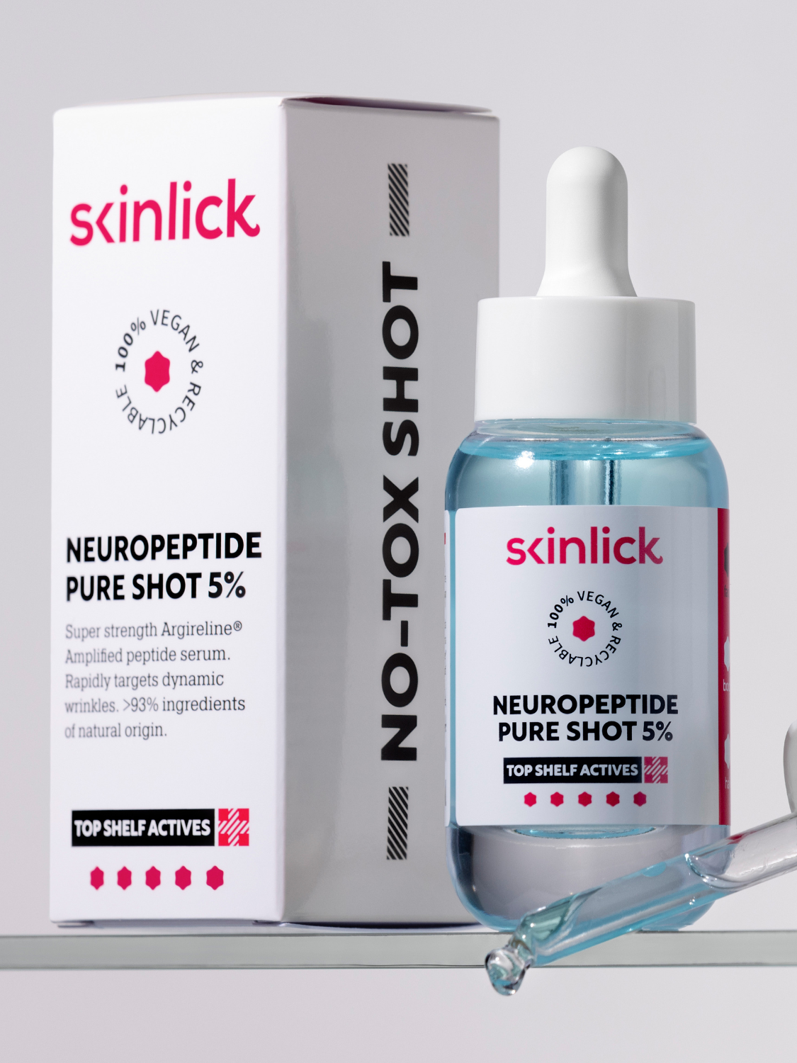 Neuropeptide Pure Shot 5% Аргирелин и Меден Глюконат