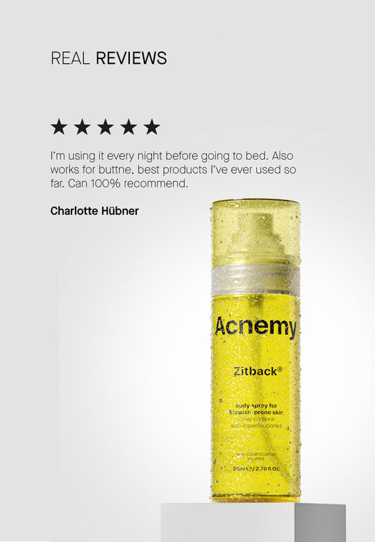 Zitback® Спрей Против Акне по Тялото