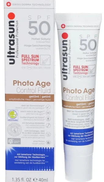 Ultrasun Photo Age Control SPF50 Tinted - Дневен Флуид Тониран - ГОДНОСТ 06.2026