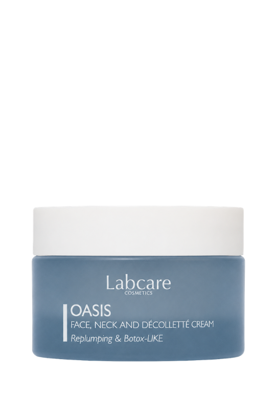 Oasis Crema Viso, Collo e Décolleté - Крем за Лице, Шия и Деколте с Екстракт от Алпийски Еделвайс и Пептиди