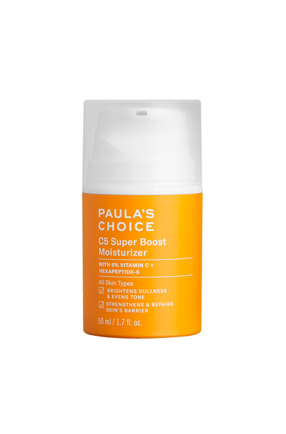 C5 Super Boost Moisturiser – Хидратиращ Крем с 5% Витамин C за Сияйна Кожа
