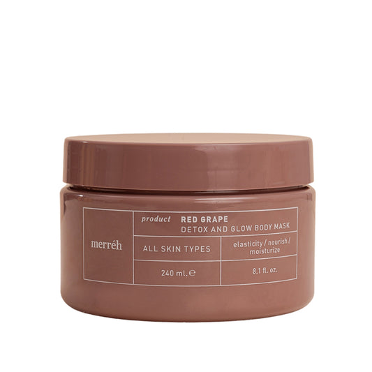 Red Grape Detox and Glow Body Mask - Детоксикиращ маска за тяло