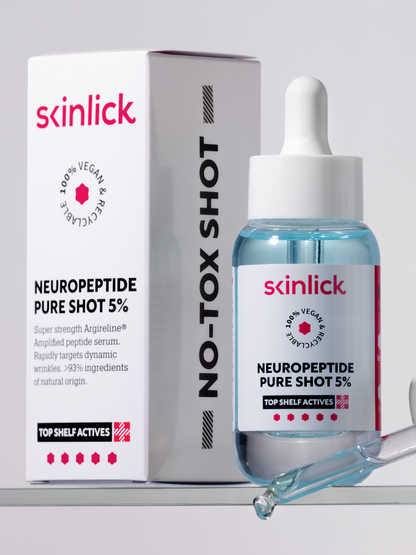 Neuropeptide Pure Shot 5% Аргирелин и Меден Глюконат
