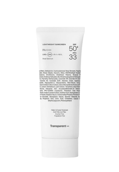 Lightweight Sunscreen SPF50+ // 100 ml