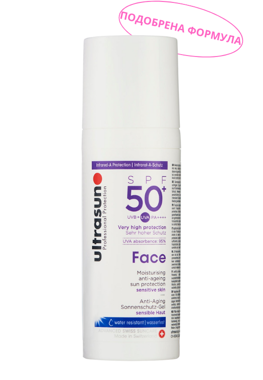 Ultrasun Face SPF50+ Дневен Хидратант 50ml