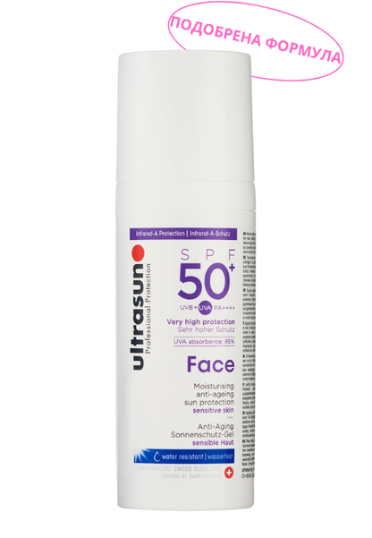 Ultrasun Face SPF50+ Дневен Хидратант 50ml