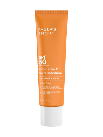 🎁 C+ 5% Vitamin C Sheer Moisturizer SPF50 - Витамин С Хидратант (100% off)