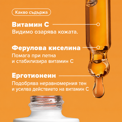 Boost С15 Super Booster - 15% Витамин С и Пептиди