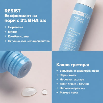 Resist Daily Pore-Refining Treatment 2% ВНА - Салицилов Ексфолиант с Matrixyl® 3000