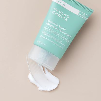 Calm Rescue & Repair Weightless Moisturiser - Лек Възстановяващ Нощен Крем за Чувствителна Кожа