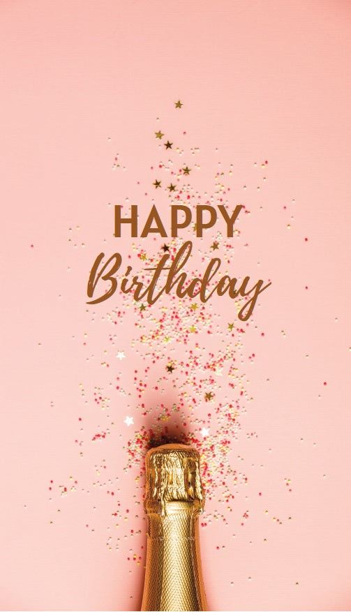 Физически ваучер на хартиен носител "Честит рожден ден!"