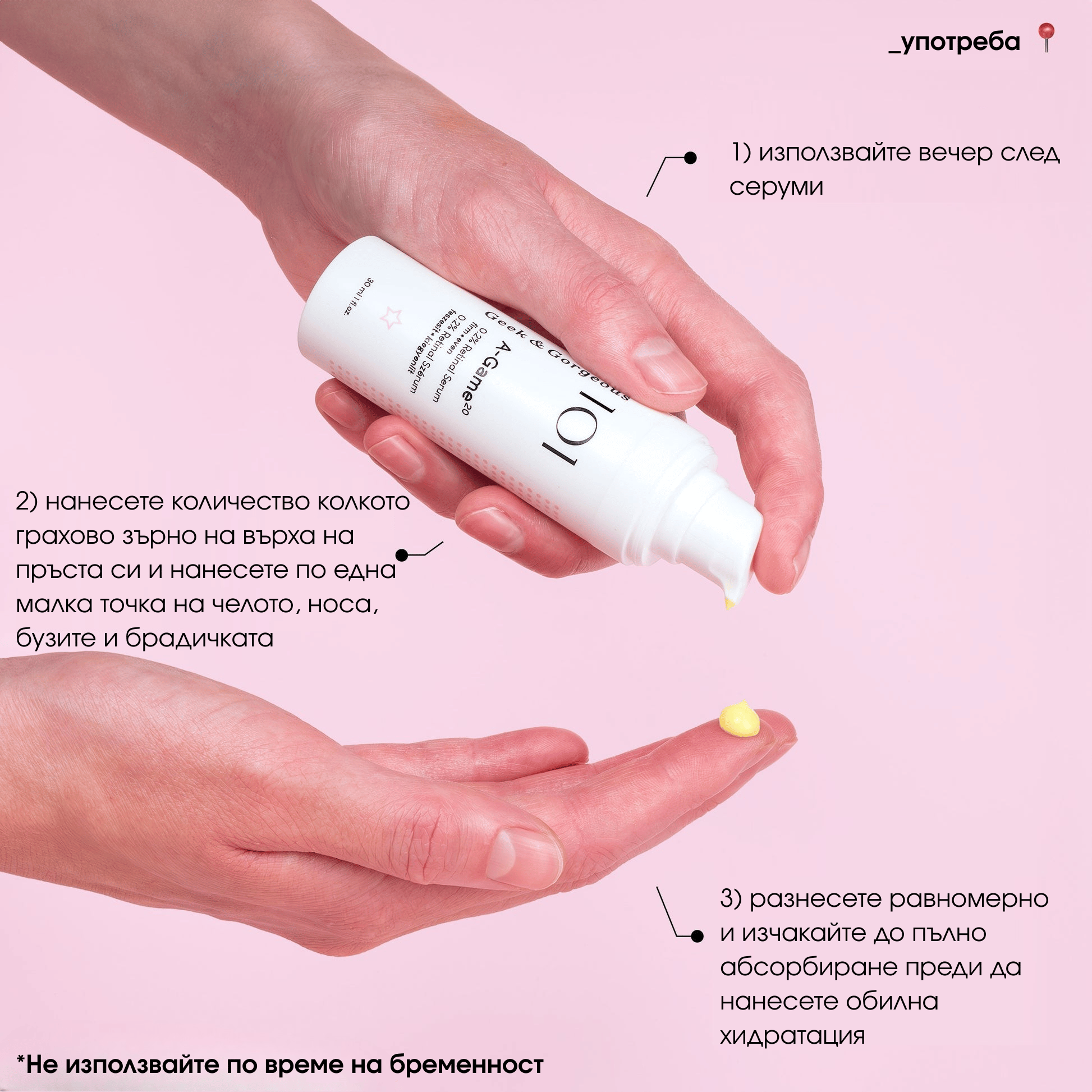 A-Game 20 мощен ретиналов серум - доказана ефективност против бръчки и пигментация,