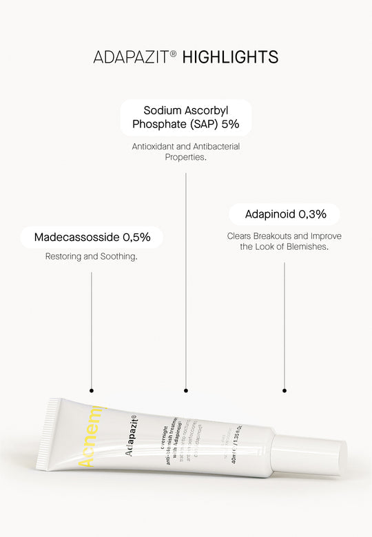 Adapazit® Нощна Ретиноидна Терапия за Проблемна Кожа