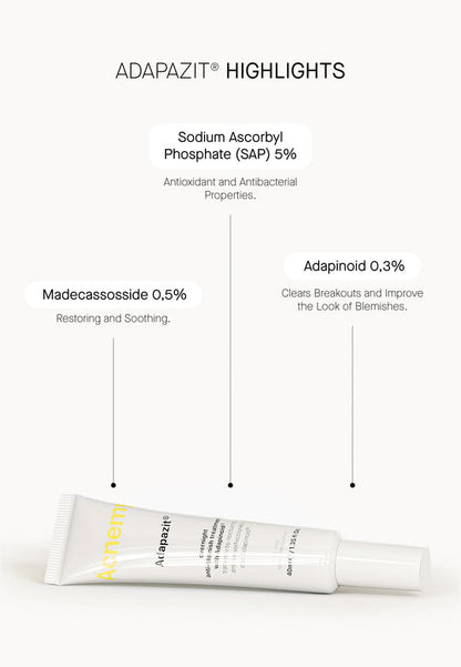Adapazit® Нощна Ретиноидна Терапия за Проблемна Кожа