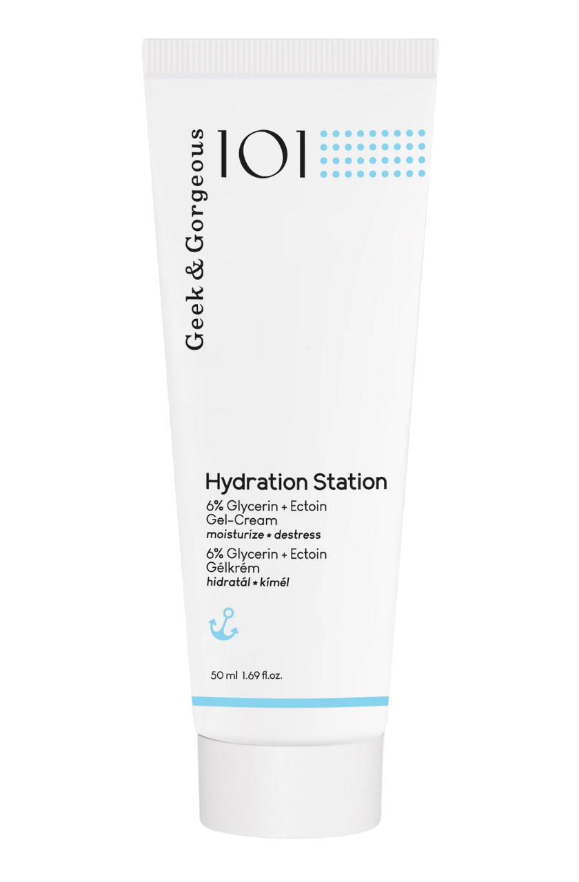 🎁 Hydration Station Лек Гел Крем с 1% Ектоин (100% off)