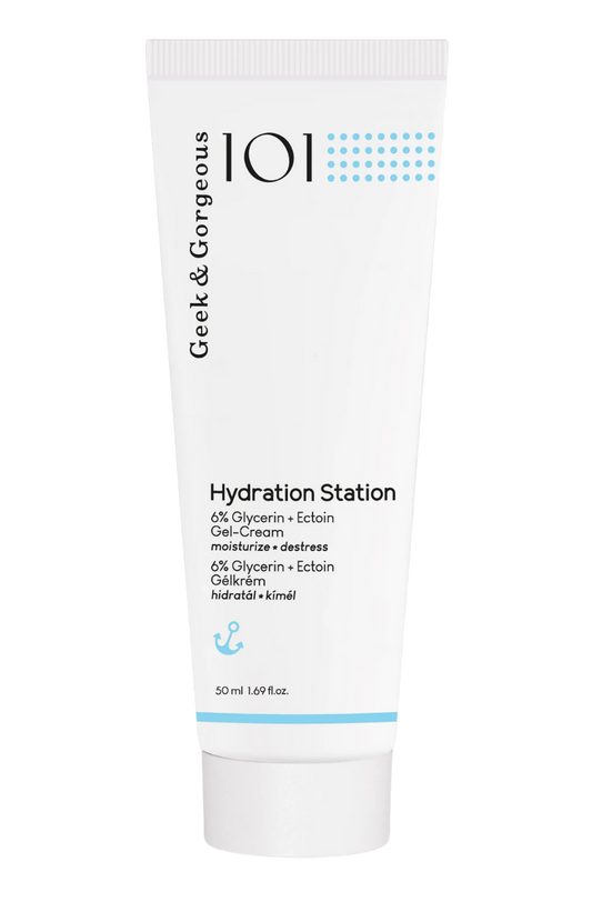 🎁 Hydration Station Лек Гел Крем с 1% Ектоин (100% off)