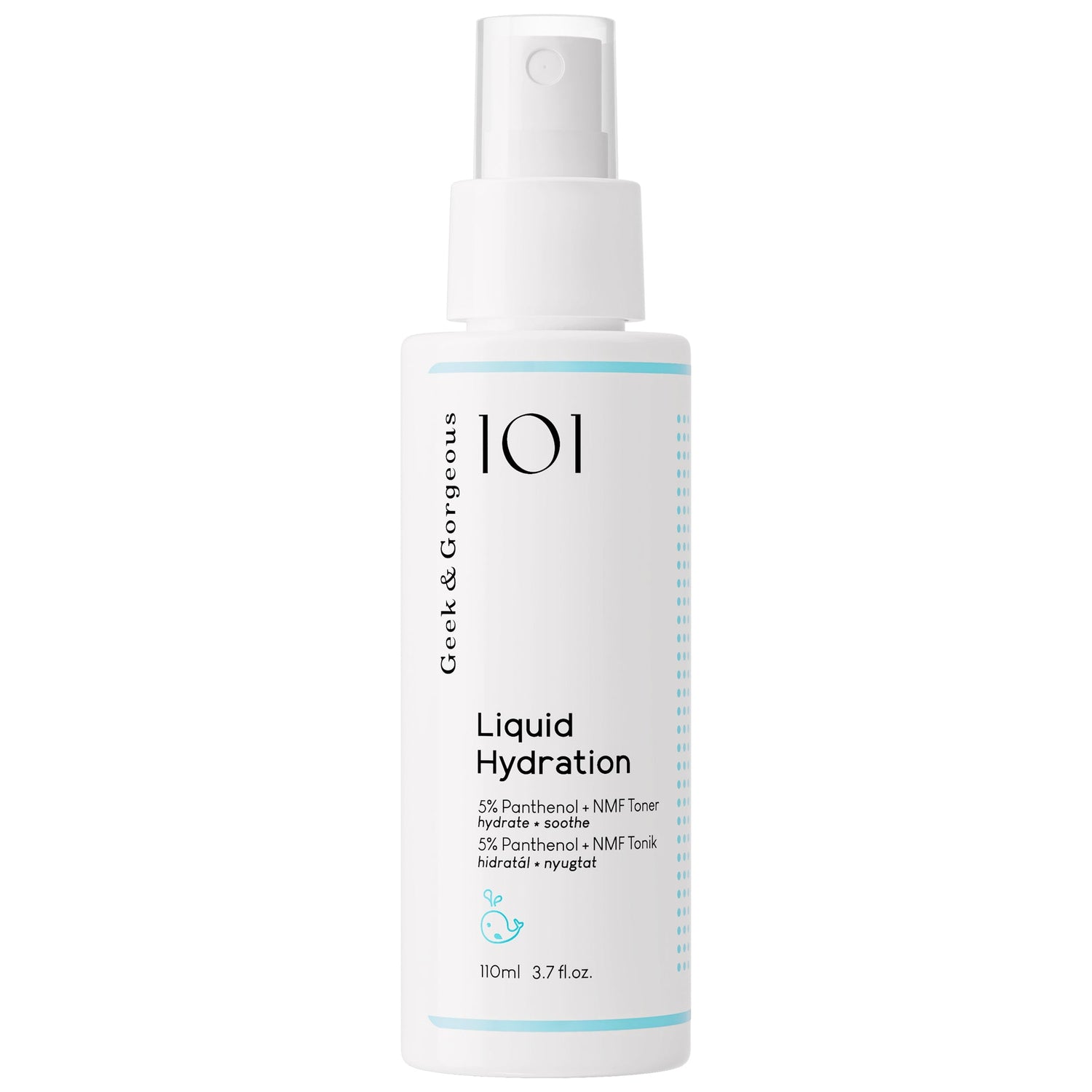 Liquid Hydration тонер 17лв - чиста успокояваща формула с пантенол от доверен производител