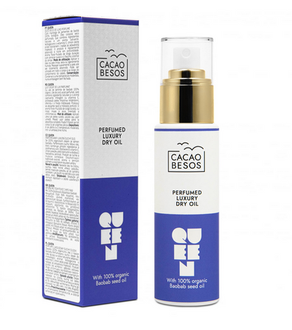 Queen - Сухо Олио с Парфюмен Аромат, Масло от Баобаб и Моринга