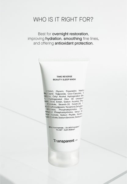 Time Reverse Beauty Sleep - Нощна Маска с 0.2% Ретинол