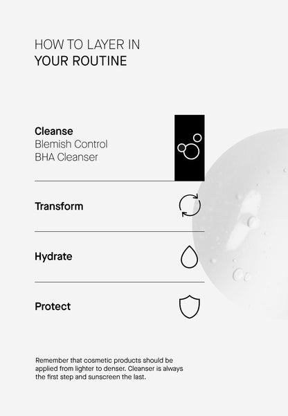 Blemish Control BHA Cleanser - Измивен Гел с 2%  BHA и Аминокиселини