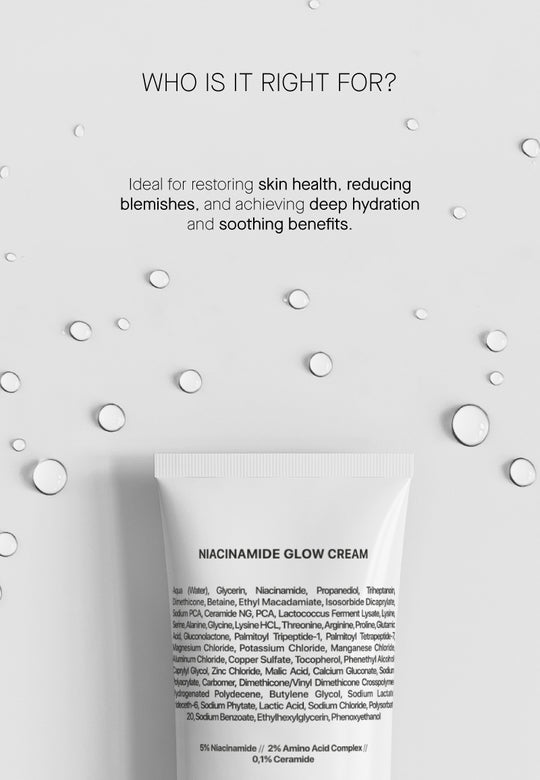 Niacinamide Glow Cream - Глоу Крем с 5% Ниацинамид и Matrixyl 3000