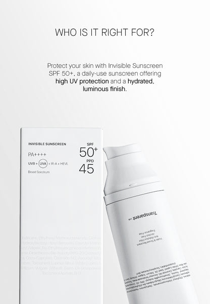 Invisible Sunscreen SPF50+ // 100мл