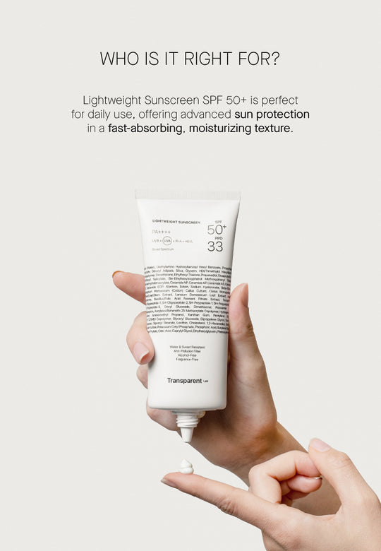 Lightweight Sunscreen SPF50+ // 100 ml