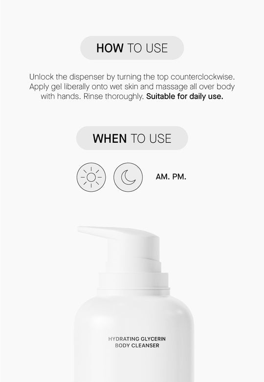Hydrating Glycerin Body Cleanser - Хидратиращ Душ Гел с 50% Глицерин
