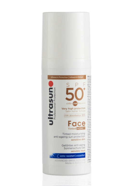 Ultrasun Face Tinted SPF50+ Дневен Хидратант Тониран