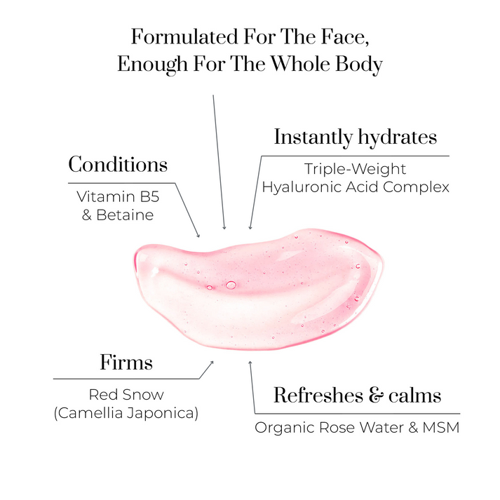 Universal Hyaluronic Acid Serum  Hydrating + Conditioning - Универсален Хиалуронов Серум с Рози