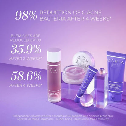 Violet Water Clearing Cleanser - BHA Измивен Гел за Проблемна Кожа