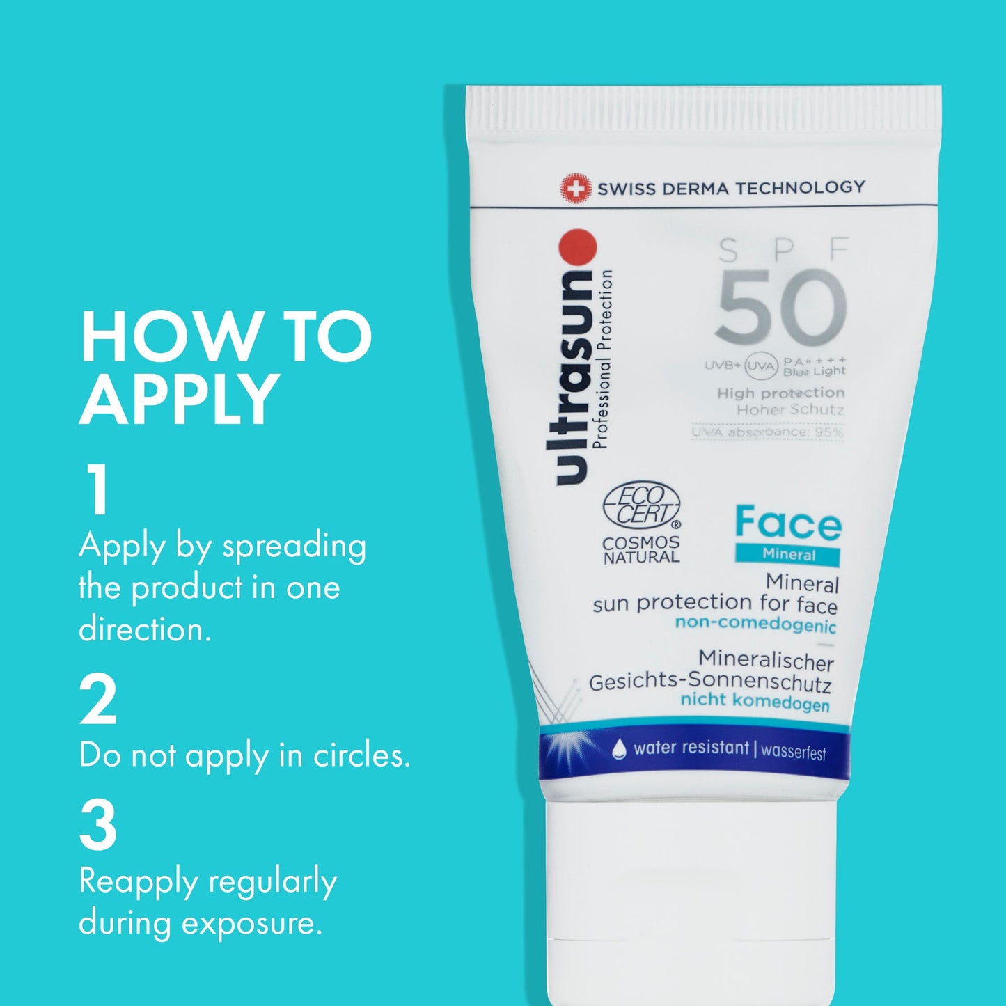 Ultrasun Mineral Face SPF50 - 100% Минерална Дълготрайна Слънцезащита