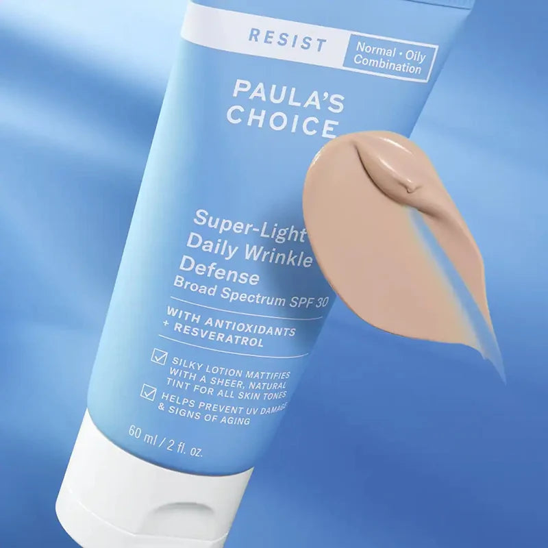 Resist Super Light Daily Wrinkle Defense - Матиращ Дневен Крем Против Бръчки SPF30
