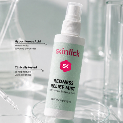 Redness Relief Mist – Спрей с 0,02% Хипохлорна Киселина против Пъпки и Несъвършенства