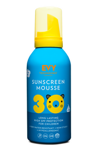 EVY Детски Дълготраен Слънцезащитен Мус за Лице и Тяло SPF30